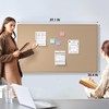 MaxGear Extra Large Bulletin Board 60" x 36", Foldable Felt