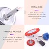 Swpeet 4Pcs Nylon Filament Abrasive Wire Brush Wheel & Cup