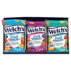 Welch's Fruit Snacks Variety Pack 2.25 oz Pack of 16 Gluten Free Delicious Tr...