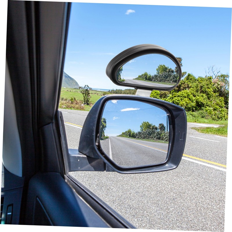 iplusmile 2pcs Car Mirrors Auxiliary Wide Angle Side Rearview Mirrors