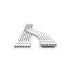 Litcessory Splitter Compatible with Nanoleaf Essentials Lightstrips (2 Pack, White)
