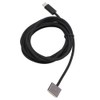Cable de Carga Tipo C a Magnético 3, Tejido de Aluminio para Computadora Portátil M1 MAX M2, Carga Rápida de 140 W, Compatible con Pro Air 2022 de 6,6 Pies