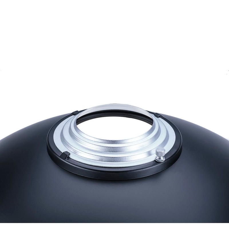 Glow 28" Silver Beauty Dish for Hensel Mount