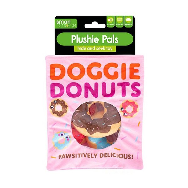YöL Doggie Donuts 4 in 1 Dog Toys Snack Packet