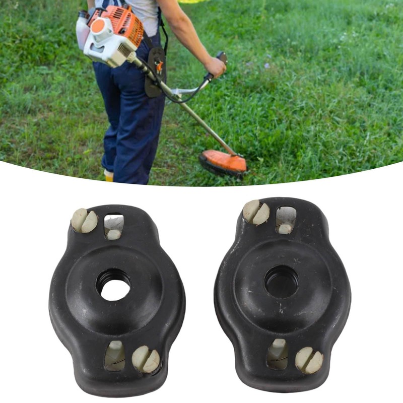 2PCS Lawn Trimmer Starter Cup, Black Starter Cup Trimmer Parts,
