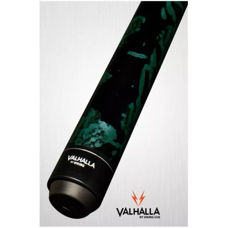 Viking Valhalla VA214 Hard Rock Maple Pool/Billiard Cue Black &