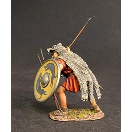 John Jenkins Designs VMRR-03Y Veles with Yellow Shield, Roman Army of The Mid-Republic Toy Soldier