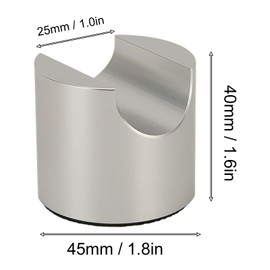 HiFi Speaker Cable Bracket, HiFi Speaker Wire Bracket, Aluminum Power Cord Holder for Speaker Cable and Turntable Isolation, Etc (Silver)