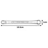 Tone Short Glasses Wrench (45°) M46-5.507 Double Side Width 0.2