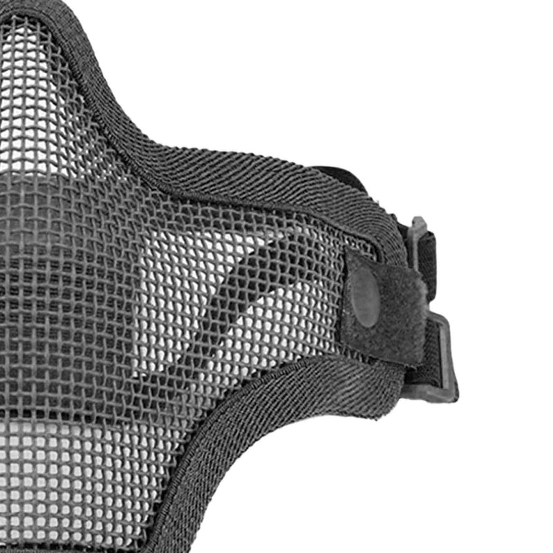 Half Face Guard Protective Steel Mesh Cool Design 54 to