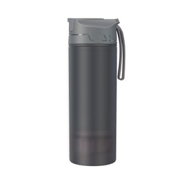mountop Water Filter Bottle – 650ml Filtered Water Bottle with Activated Carbon & Hollow Fiber Membrane, BPA-Free, Portable on-the-go Bottles Ideal for Hiking, Camping, Travel & Emergency Use