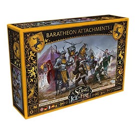 CMON, A Song of Ice & Fire - Reinforcements of Haus Baratheon I, Expansion, Tabletop, 2 Players, Ages 14+ Years, 45+ Minutes, German, Multilingual, Multicoloured, Multicoloured