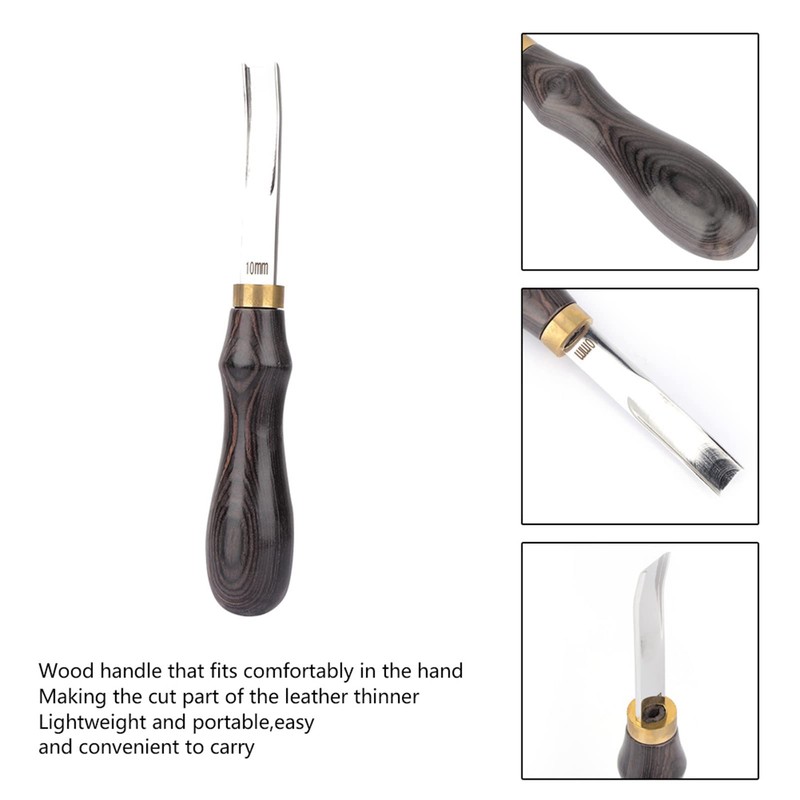 Leathercraft Edge Beveler Scrapping DIY Craft Tool Leather Beveler Suitable