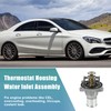QUARKZMAN 6338050 Engine Coolant Thermostat Housing Assembly for Vauxhall Zafira