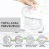 VERONES 10 Pack 22 OZ Glass Meal Prep Containers, Airtight
