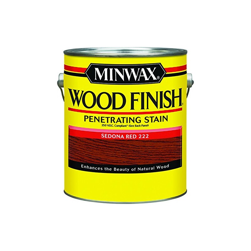 Minwax Wood Finish Semi-Transparent Sedona Red Oil-Based Wood Stain 1