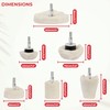 GADLANE Polishing Wheel - 6pcs Polishing Pads, Buffing Wheel For