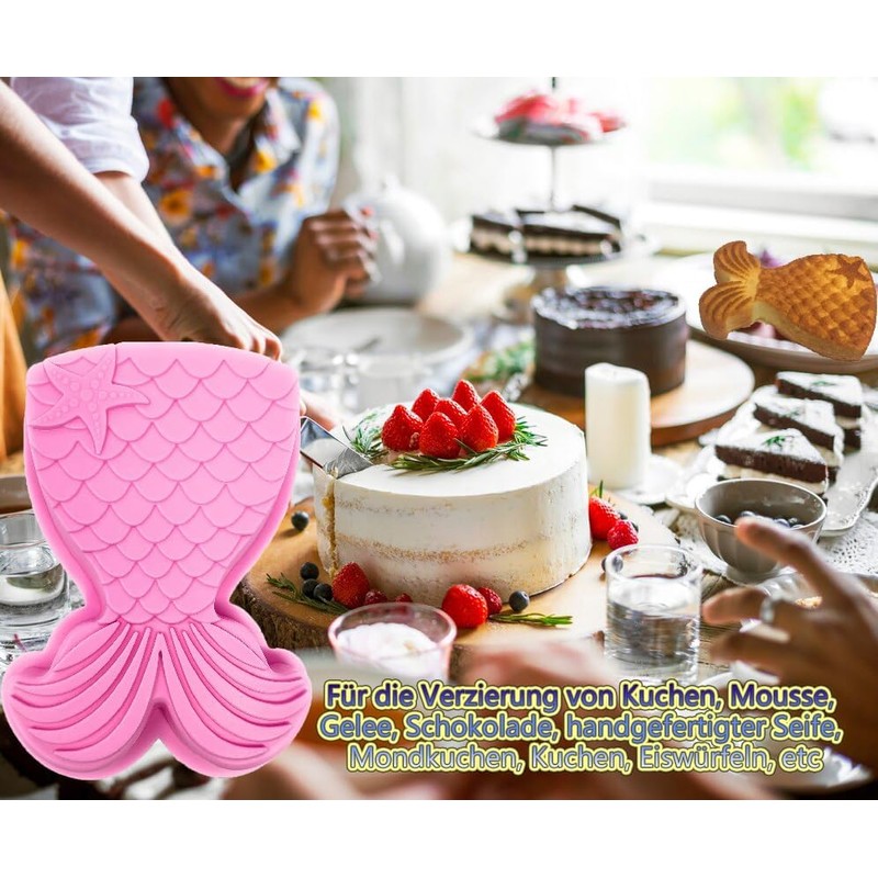 Semazz Mermaid Baking Mould PP