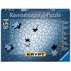 Ravensburger 15964 Rompecabezas Krypt: Silver de 1000 Piezas Softclick, Plata