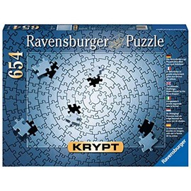 Ravensburger 15964 Rompecabezas Krypt: Silver de 1000 Piezas Softclick, Plata