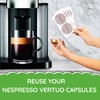 My-Cap's 100 Foil Seals for Nespresso Vertuo Pods - Foil