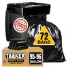 95 Gallon Trash Bags Heavy Duty | Mega-Value Pack 72