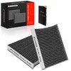 A-Premium Filtro de aire de habitáculo 2-PC con carbón activado