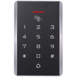 UHPPOTE 125KHz RFID EM ID Keypad Stand-alone Door Access Control Kit With Strike Lock Remote Control Exit Button