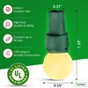 Tupkee Pearlized Glass Mini Globe Lights Set - 70 G15