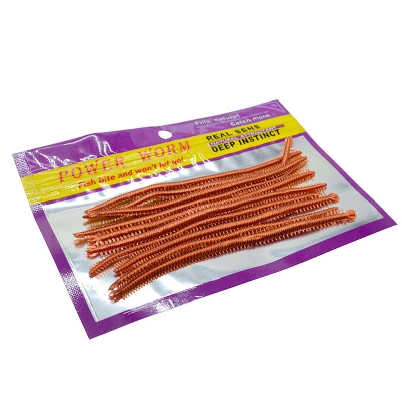 Fishing Lures Soft Bait Set, 3 Pack (10pcs/Pack) Sea Worms,