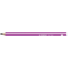 STABILO Trio 2B Thick Graphite Pencil - Pink (Pack of 12)