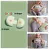 Portable Pregnancy Pillow – W Shaped Maternity Support for Side