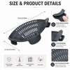 Clip-On Silicone Strainer for Pots & Pans – Compact Colander
