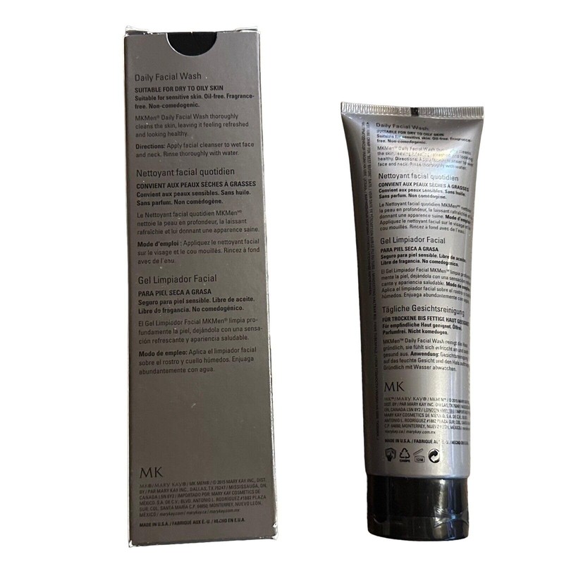 Mary Kay MK Men Daily Facial Wash 4.5 FL OZ