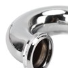 Brass Sink Drain Tubing Set Silver Slick Finish No Ageing