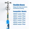 2 Packs of RV Inline/Marine Water Filter With Flexible Hose