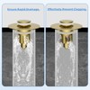 iFealClear Metal Universal Bathroom Sink Stopper, Upgraded Stainless Steel Sink