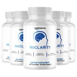 Neuronol Nuclarity Brain Support Formula for Cognitive Health Supplement -  5 Bottles