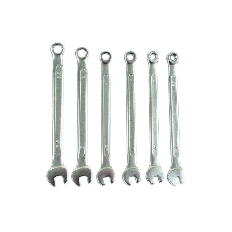 Laser 7265 Miniature Combination Spanner Set 6pc