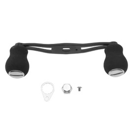 LT Easiyl Fishing Reel Handle Fishing Reel Handle Knob Double Handle Suitable for Baitcasting Raft/Drum Fishing Reel Black