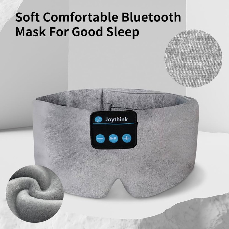 Sleep Headphones Bluetooth Sleep Mask Silk Headband Earphones Bluetooth Eye