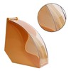 Acrylic Coffee Filter Holder with Lid Fan Shaped Filter Paper