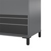 SystemBuild Evolution Shelby Garage Base Cabinet 2 Door, Graphite