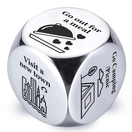 Fathers Day Dad Gifts from Daughter Son Wife，Couples Gift for Him Her Weekend Decision Ideas Dice for Boyfriend Girlfriend Wife Husband,Anniversary Birthday Valentine's Day for Women Men