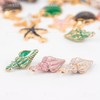 AUEAR, 45 Pack Enamel Starfish Seashell Conch Charms Pendants for