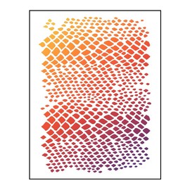 Universal-Schablone A4 - Schlangenhaut -