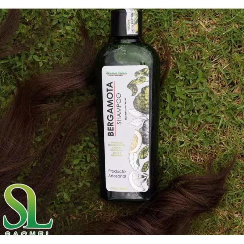 Sachel Shampoo De Bergamota 500ml Calidad Premium.