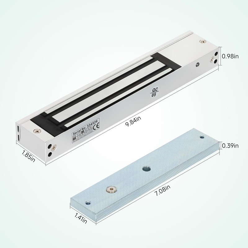 Access Control System RFID 600 lbs Electromagnetic Door Lock with