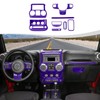 SQQP 10PCS Full Set Interior Trim Kit for 2011-2018 Jeep