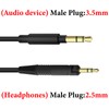 GEEKRIA Audio Cable Compatible with ATH ATH-M70x/M60x/M50x /M40x, M50xrd M50xwh